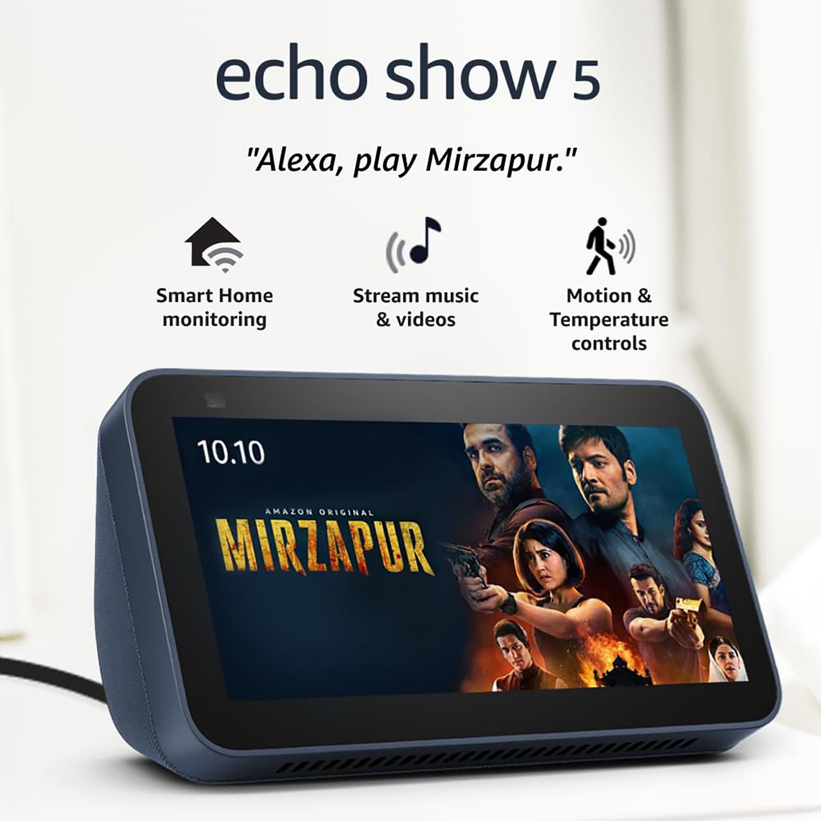 Buy Amazon Echo Show 5 (2nd Gen) with Alexa Compatible Smart Wi-Fi